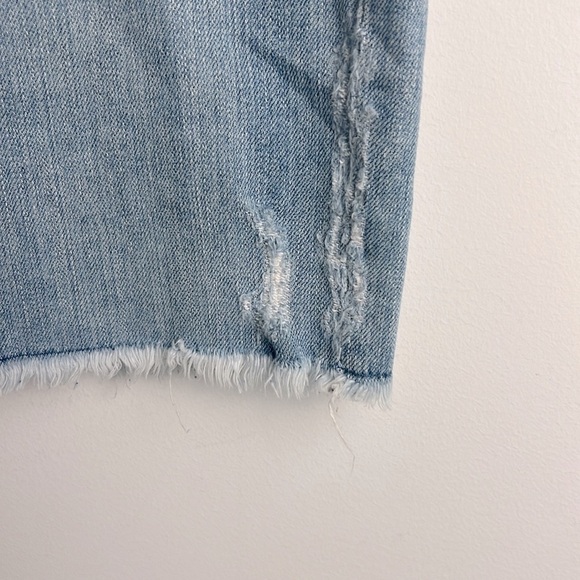 AG Adriano Goldschmied AG-ED Denim Erin Denim Pencil Skirt Light Wash Size 32 - Picture 7 of 12